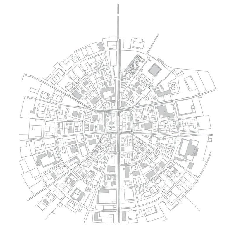 Mapa estilizado — Brooklin, São Paulo